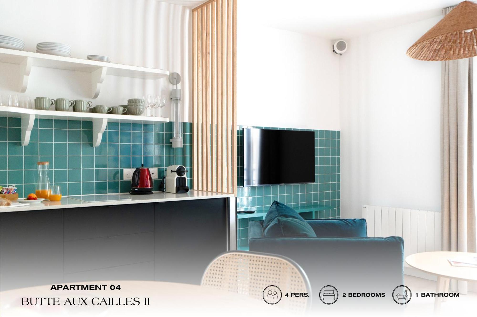 Апартаменты Beauquartier - Butte Aux Cailles II Париж Экстерьер фото