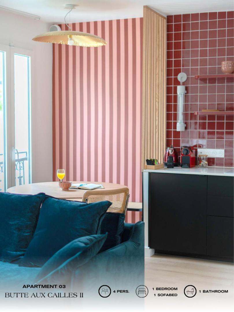 Апартаменты Beauquartier - Butte Aux Cailles II Париж Экстерьер фото