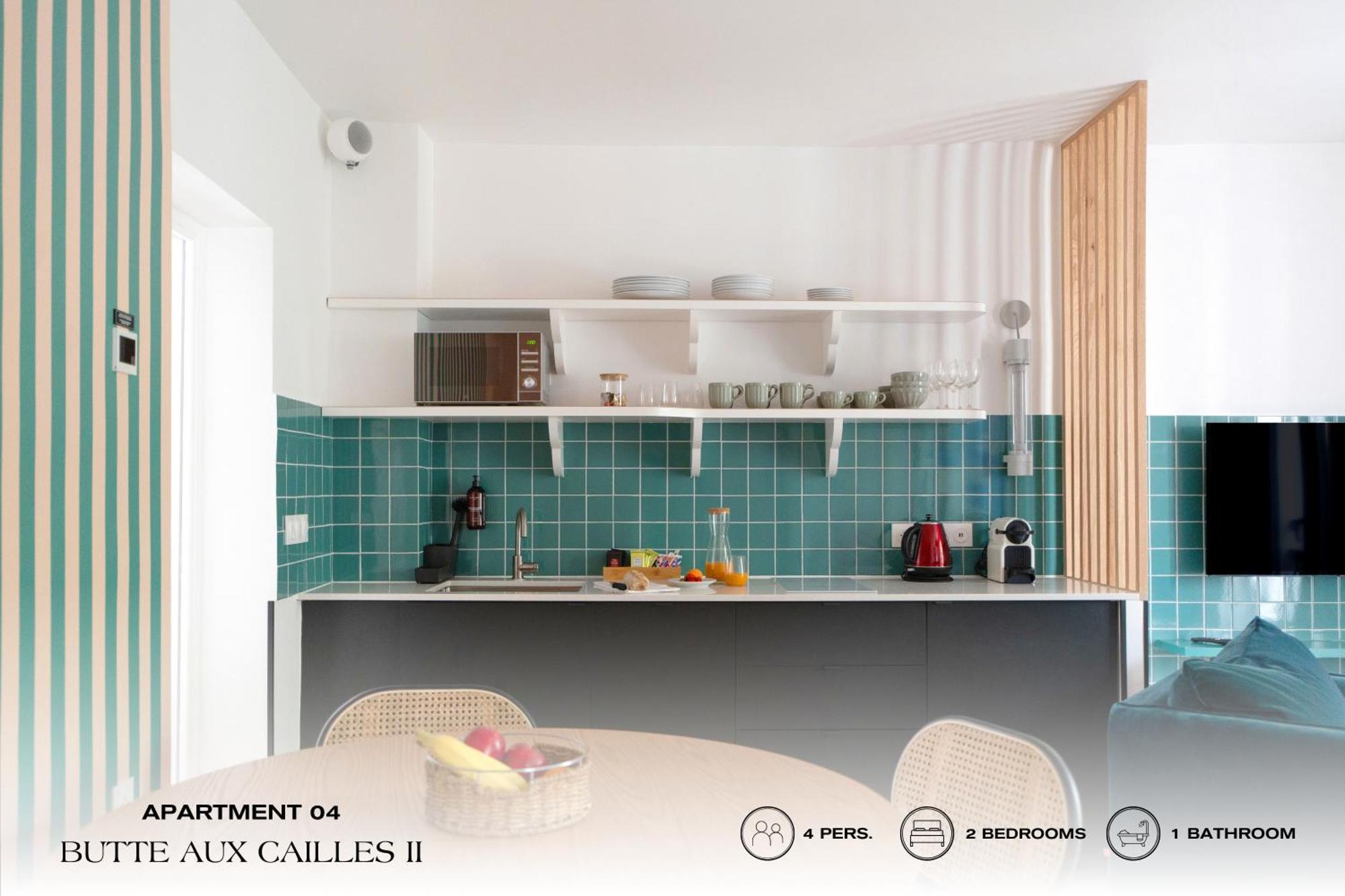 Апартаменты Beauquartier - Butte Aux Cailles II Париж Экстерьер фото