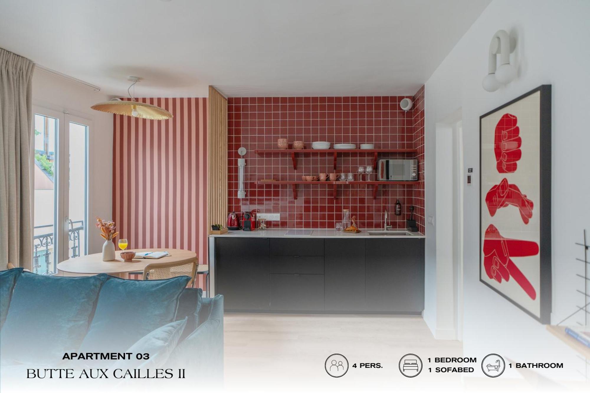 Апартаменты Beauquartier - Butte Aux Cailles II Париж Экстерьер фото