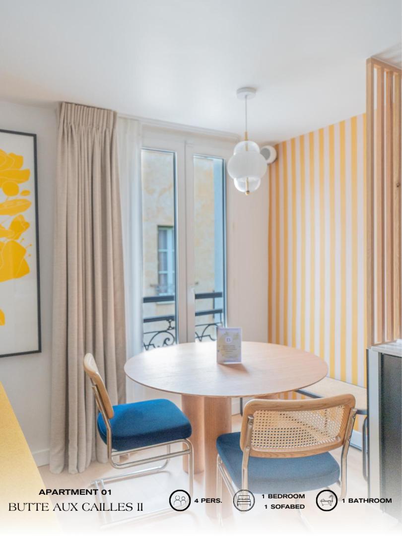 Апартаменты Beauquartier - Butte Aux Cailles II Париж Экстерьер фото