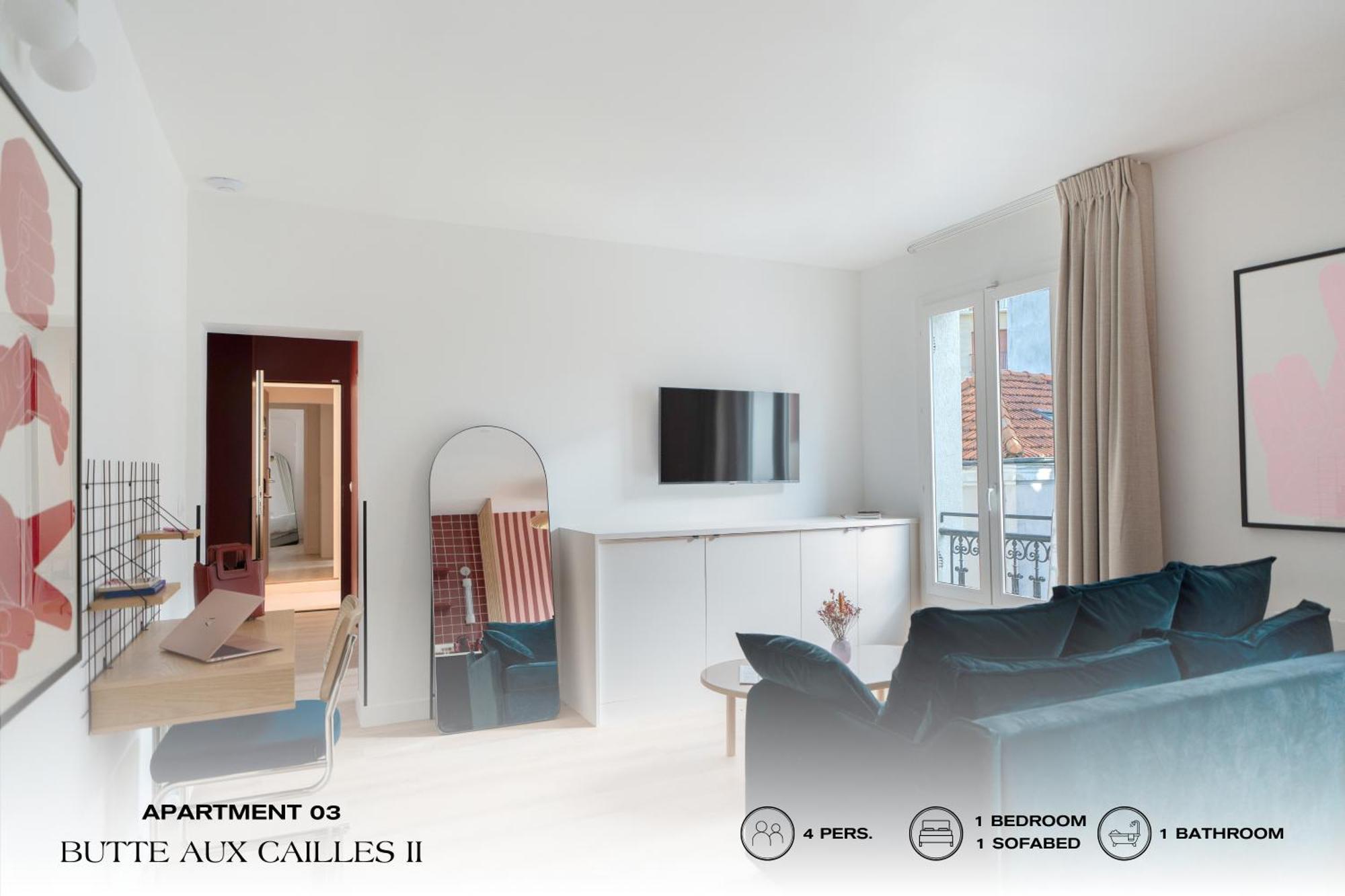 Апартаменты Beauquartier - Butte Aux Cailles II Париж Экстерьер фото
