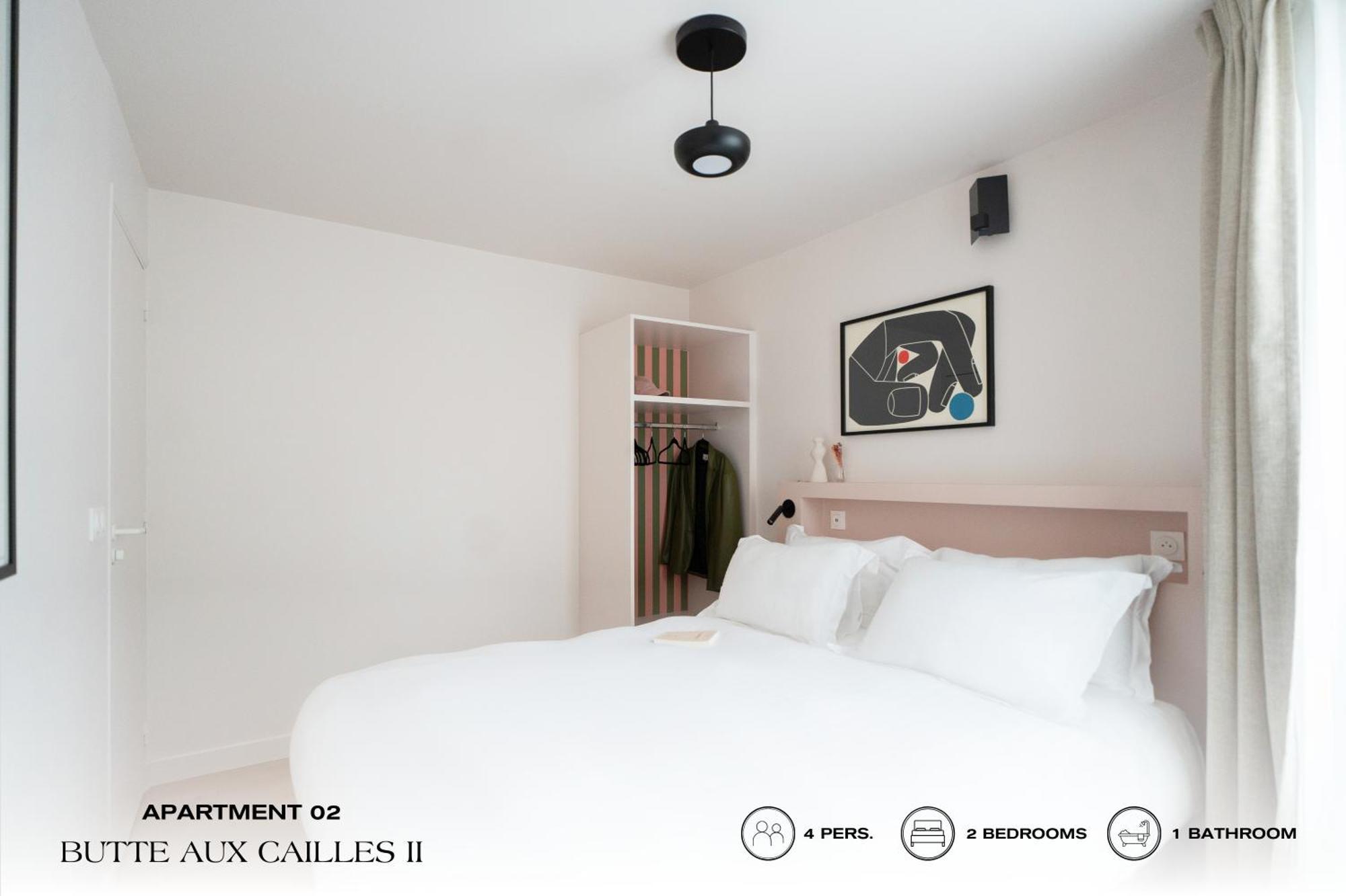 Апартаменты Beauquartier - Butte Aux Cailles II Париж Экстерьер фото